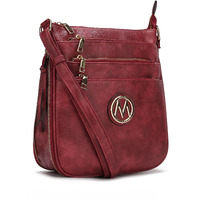 MKF collection Salome Expandable Multi compartment crossbody Handbag by Mia K(D0102HISLLg)
