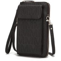 caddy Vegan Leather Women Phone Wallet crossbody(D0102H2NV67)