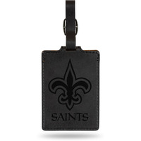 New Orleans Saints Luggage Tag Laser Engraved