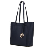 MKF collection Lea Tote Handbag Vegan Leather Women by Mia k(D0102HIc8g7)