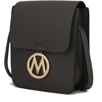 MKF collection Skylar Messenger Handabag Vegan Leather Womens by Mia K(D0102HA97Ug)