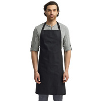 Unisex colours Sustainable Bib Apron - BLAcK - OS(D0102H7MWTT)