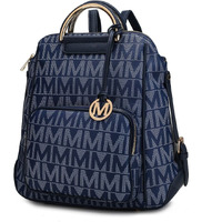 MKF Collection Cora Milan M Signature Trendy Backpack by Mia k