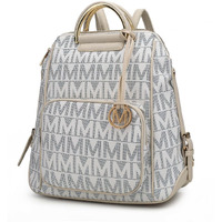 MKF Collection Cora Milan M Signature Trendy Backpack by Mia k