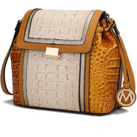 MKF collection Jamilah crossbody Vegan Leather Women by Mia k(D0102H2QPYg)