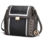 MKF collection Jamilah crossbody Vegan Leather Women by Mia k(D0102H2QPYY)