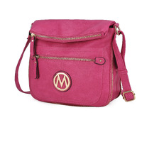 MKF collection Luciana crossbody Bag Vegan Leather Women by Mia K(D0102H9WcEV)