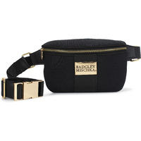 BADGLEY MISCHKA Sage Scuba and Vegan Leather Belt Bag