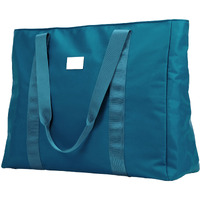BADGLEY MISCHKA Nylon Travel Tote Weekender Bag (Aqua)