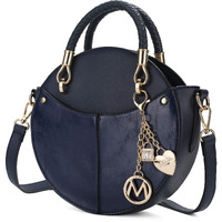 MKF collection Nobella crossbody Handbag Vegan Leather Women by Mia K(D0102H9928V)
