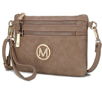 Roonie Milan Signature crossbody Wristlet(D0102H2NVTg)