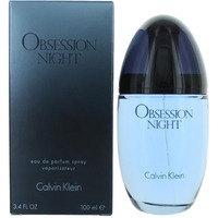 Obsession Night by Calvin Klein, 3.4 oz Eau De Parfum Spray for Women