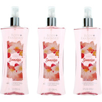 Sweet Sunrise Fantasy by Body Fantasies, 3 Pack 8 oz Fragrance Body Spray for Women