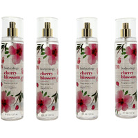 Cherry Blossom by Bodycology, 4 Pack 8 oz Fragrance Mist for Women