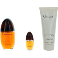 Obsession by Calvin Klein, 3 Piece Gift Set with 3.3 oz for Women