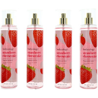 Strawberry Cheesecake by Bodycology, 4 Pack 8 oz Fragrance Mist for Women