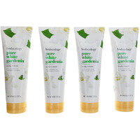 Pure White Gardenia by Bodycology, 4 Pack 8 oz Moisturizing Body Cream for Women