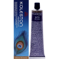 Koleston Perfect Permanent Creme Haircolor - 9-73 Very Light Brunette Gold Blonde by Wella for Unisex - 2 oz Hair Color