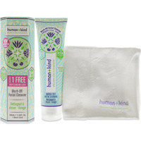 Wash-Off Facial Cleanser by Human+Kind for Unisex - 3.38 oz Cleanser