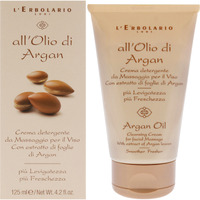 Cleansing Cream - Argan Oil by LErbolario for Women - 4.2 oz Cleanser