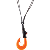 Color-Changing Necklace - Hook - White To Orange by DeSol for Women - 1 Pc Necklace