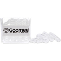The Markless Hair Loop Set - Diamond Clear by Goomee for Women - 4 Pc Hair Tie
