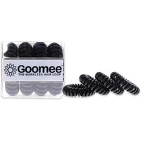The Markless Hair Loop Set - Midnight Black by Goomee for Women - 4 Pc Hair Tie