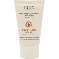 Smoothing All-In-One Face Cream SPF 25 by Idun Minerals for Women - 1 oz Cream