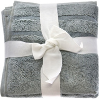 Bamboo Washcloths Set - Ocean Mist by Cariloha for Unisex - 3 Pc Towel