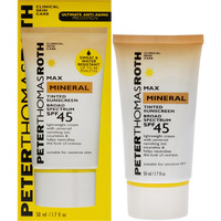 Max Mineral Tinted Sunscreen SPF 45 by Peter Thomas Roth for Unisex - 1.7 oz Sunscreen