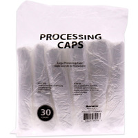 Processing Caps - Large by Marianna for Unisex - 30 Pc Plastic Bag