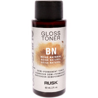 Deepshine Gloss Demi-Permanent Toner - BN Beige Natural by Rusk for Unisex - 2 oz Hair Color