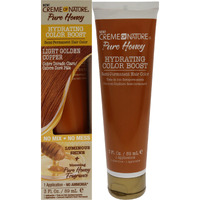 Pure Honey Hydrating Color Boost Semi-Permanent Hair Color - Light Golden Copper by Creme of Nature for Unisex - 3 oz Hair Color