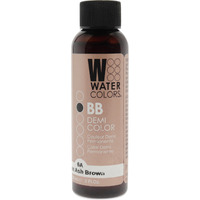 Watercolors BB Demi-Permanent Hair Color - 6A Medium Ash Brown by Tressa for Unisex - 2 oz Hair Color