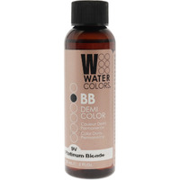 Watercolors BB Demi-Permanent Hair Color - 9V Light Platinum Blonde by Tressa for Unisex - 2 oz Hair Color