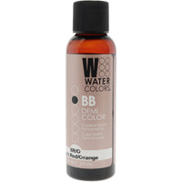 Watercolors BB Demi-Permanent Hair Color - 6RO Light Red Orange by Tressa for Unisex - 2 oz Hair Color