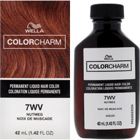 Color Charm Permanent Liquid Hair Color - 7WV Nutmeg by Wella for Unisex - 1.42 oz Hair Color