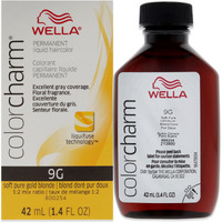 Color Charm Permanent Liquid Hair Color - 9G Soft Pure Gold Blonde by Wella for Unisex - 1.42 oz Hair Color