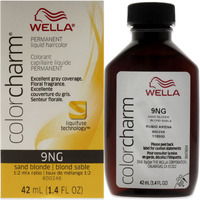 Color Charm Permanent Liquid Hair Color - 9NG Sand Blonde by Wella for Unisex - 1.42 oz Hair Color