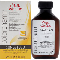 Color Charm Permanent Liquid Hair Color - 1070 10NG Honey Beige Blonde by Wella for Unisex - 1.42 oz Hair Color