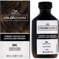 Color Charm Permanent Liquid Hair Color - 6N Dark Blonde by Wella for Unisex - 1.42 oz Hair Color