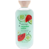 2 in 1 Body Wash and Bubble Bath - Cucumber Melon by Bodycology for Women - 16 oz Body Wash