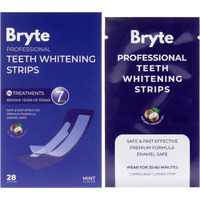 Professional Teeth Whitening Strips by Bryte for Unisex - 28 Pc Strips