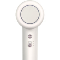 VEVOR High-Speed Hair Dryer with 102,000RPM Brushless Motor, 200 Million Negative Ions Hair Blow Dryer, 3-Color Temp LED Lights & 2 Speeds, Lightweight Hairdryer with Diffuser & Nozzle for Home Travel