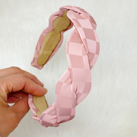 Muted Checkerboard Headband