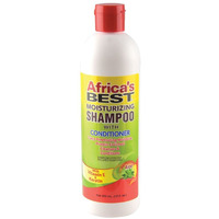 Africa's Best Moisturizing Shampoo With Conditioner, 12 Oz,Green,1-108-12-1200