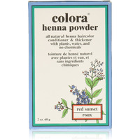 Colora Henna Powder Hair Color Red Sunset 2oz