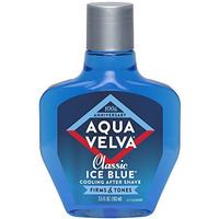 Aqua Velva After Shave, Classic Ice Blue, Soothes, Cools, and Refreshes Skin, 3.5 Ounce