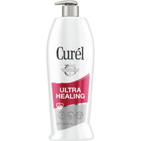 Curel Ultra Healing Lotion, Hand and Body Moisturizer for Extra Dry Skin, with Advanced Ceramide Complex and Hydrating Agents, for Tight Skin, 20 Ounces