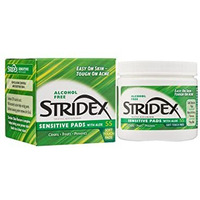Stridex Daily Care Acne Pads with Aloe Sensitive Skin - 55 ct